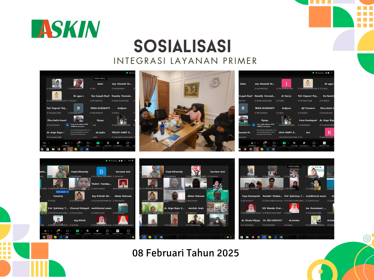 Sosialisasi Integrasi Layanan Primer Bersama Surveior LPA ASKIN